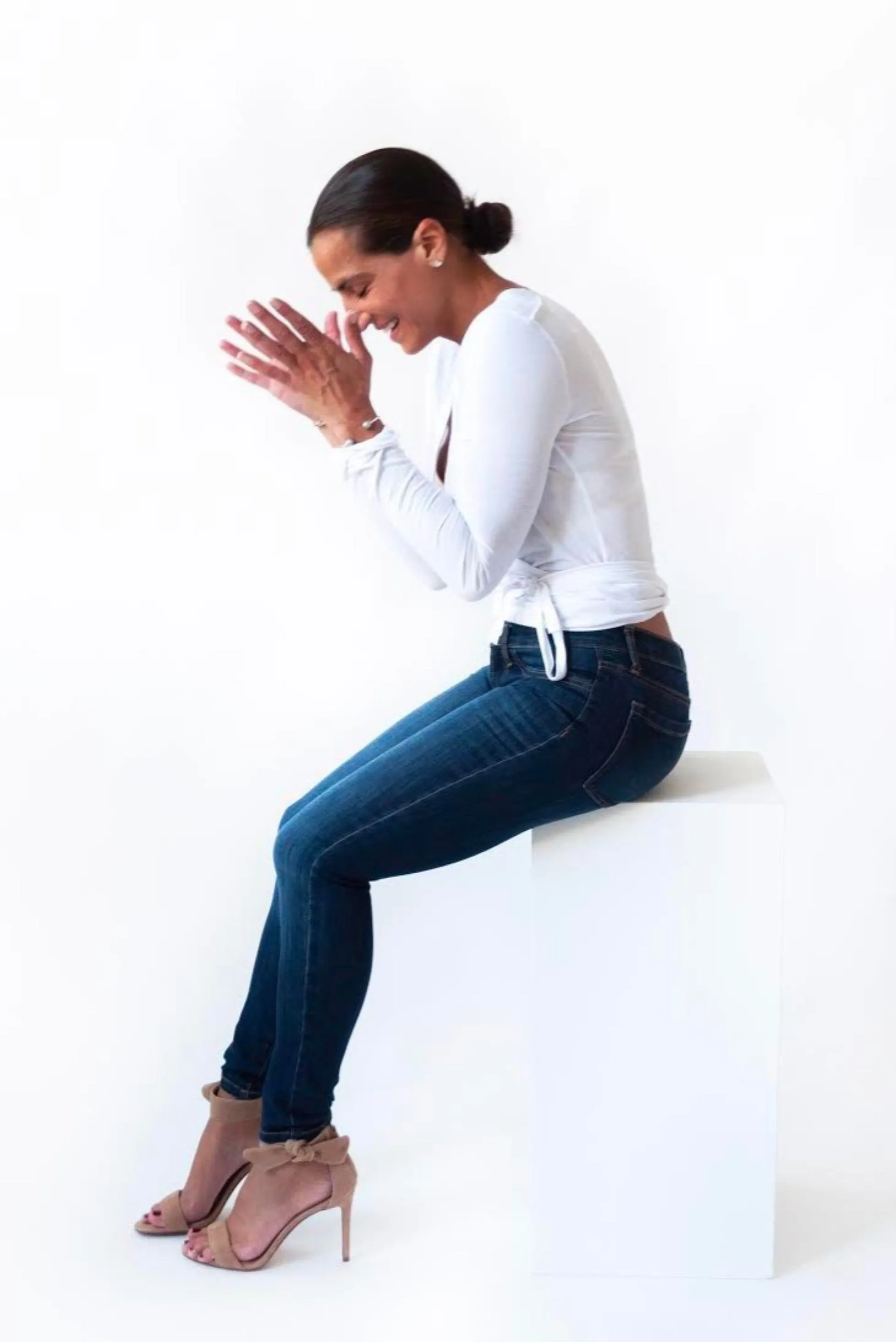 Wrap Top Long Sleeve
