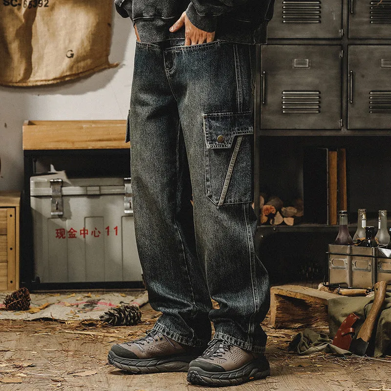Xinjiang Cotton Jeans Men's Loose Straight American Style