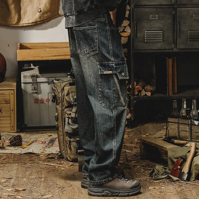 Xinjiang Cotton Jeans Men's Loose Straight American Style