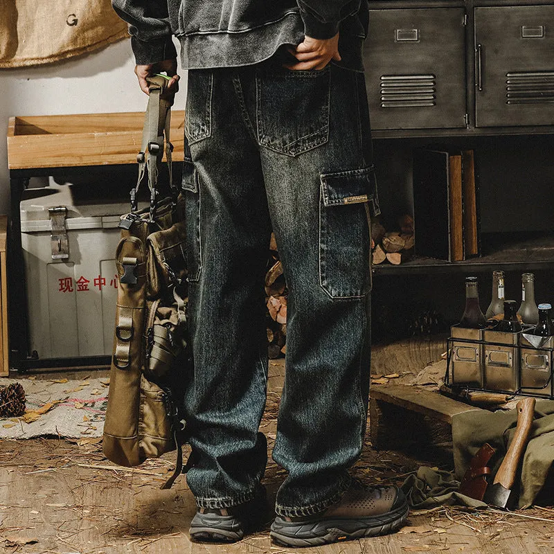 Xinjiang Cotton Jeans Men's Loose Straight American Style