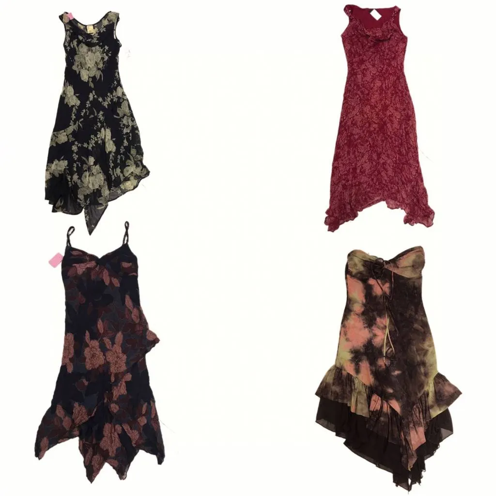 Y2K Whimsical Dresses (f-592)