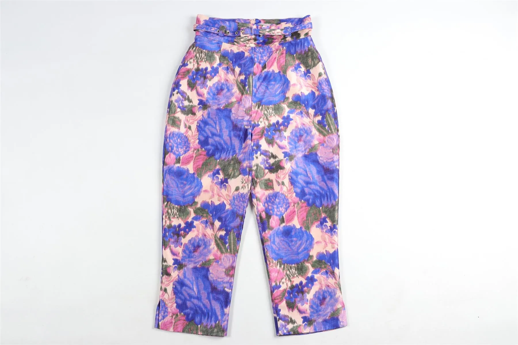 ZIMMERMANN PURPLE SILK CULOTTES UK 6
