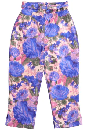 ZIMMERMANN PURPLE SILK CULOTTES UK 6